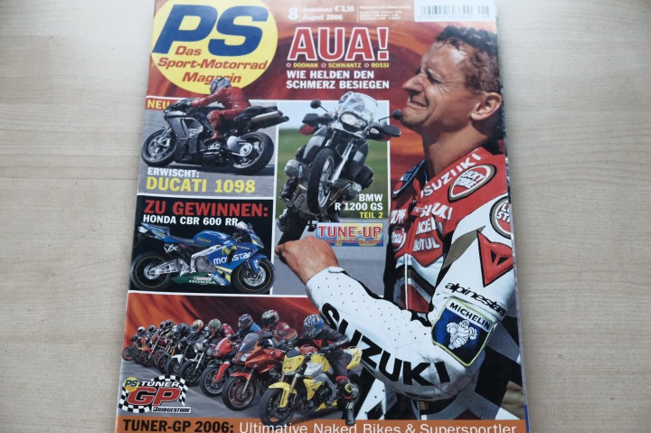 Deckblatt PS Sport Motorrad (08/2006)